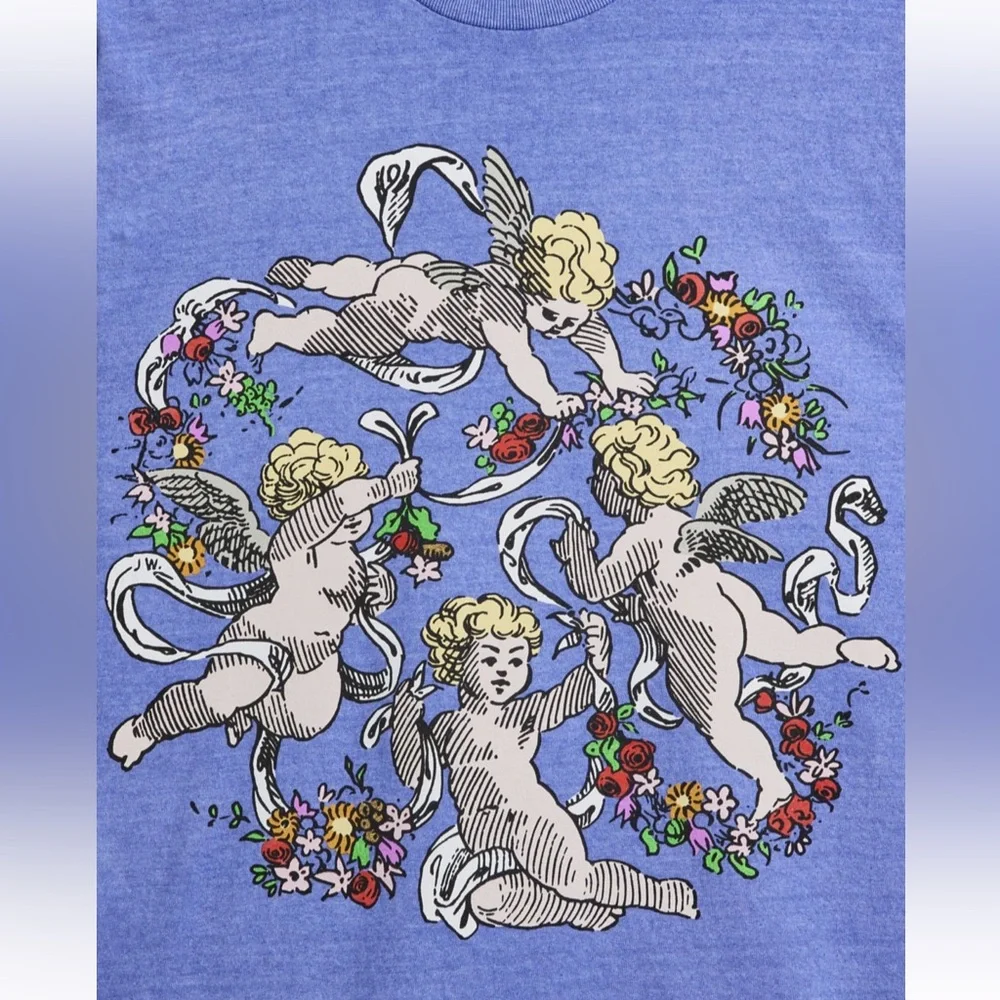 Urban Outfitters Angels Graphic Tee - Picture 2 of 3